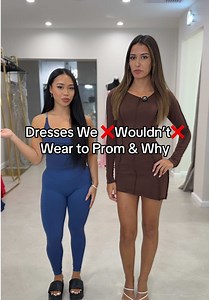 Prom Dresses We'd NEVER Wear & Why