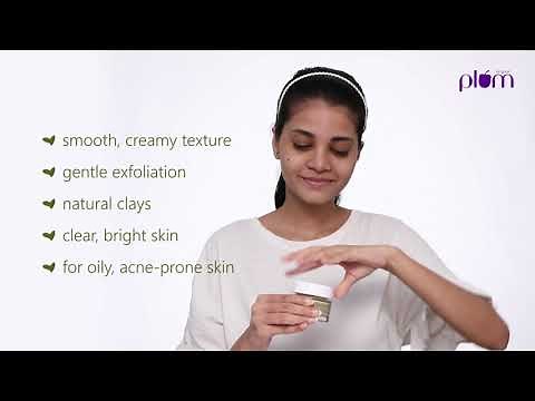 How to use Green Tea Clear Face Mask for Oily skin | Clay Mask For Oily Skin | Plum Goodness