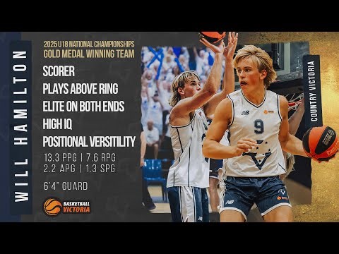 Will Hamilton | U18 Basketball Australia National Championships 2025