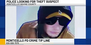 Police in Wayne Co., Ky. searching for theft suspect