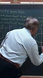 Development of Square Prism with cylindrical cut out/ Engineering Drawing