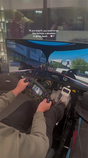 📍nissan crossing, ginza tokyo #formula1 #formulae #racecarsimulator #racecar #simulator #f1 #cars #japan #ginza #tokyo