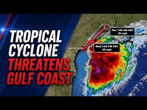 Tropical system threatens Texas coast, could become first named storm of 2026