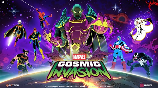 Arcade-style beat ’em up game MARVEL Cosmic Invasion announced for PS5, Xbox Series, PS4, Xbox One, Switch, and PC