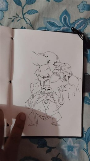 master roshi sketch #sketchbook #drawing #dragonball #master #anime