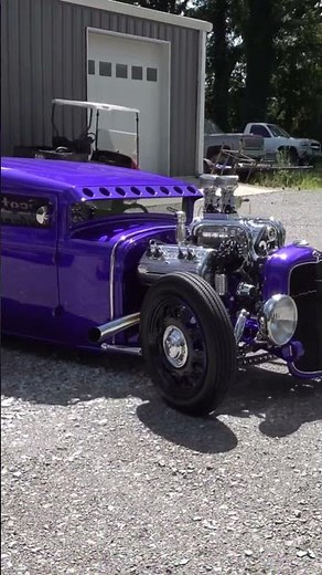 Slammed Model A Drive Out! No Airbags Here!