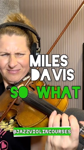 “So What? Miles Davis Solo on Violin 🎶 | Jazz tips inside — Subscribe!”