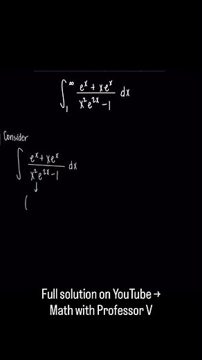 I’m Sick but Solving an Improper Integral Anyway 🤧 | Integral of the Day