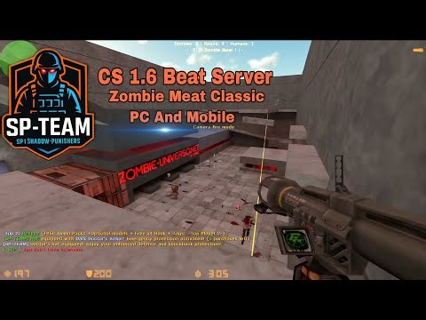 CS 1.6 Zombie Meat Classic 🧟‍♂️ | Epic Zombie Battles + Free Hook & Fast AP (2025 Gameplay)