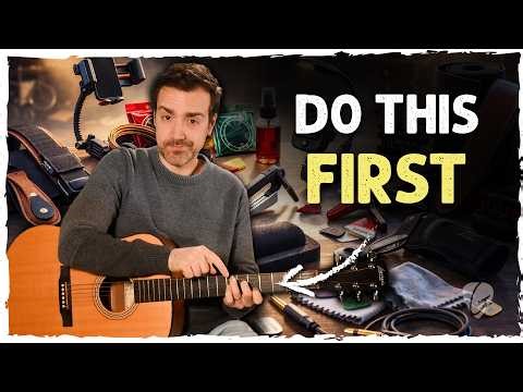 Make Guitar More Comfortable (Do This First)