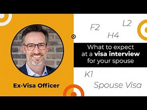 How to prepare for your relationship visa interview? K1, spouse visa, F2 visa, H4 visa...