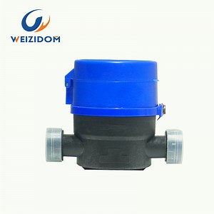 [Hot Item] High Quality 1/2" Inch Brass Water Meter ISO4064 Certified with Thread Connection Single Jet Watermeter