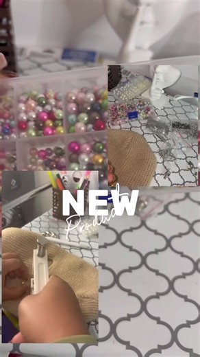 Embellished Knit Ski Mask | Statement Accessory