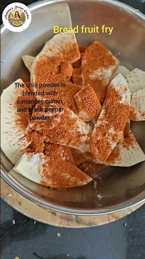 Traditional Breadfruit Fry Recipe | Quick & Delicious. #BreadfruitRecipe #VillageCooking