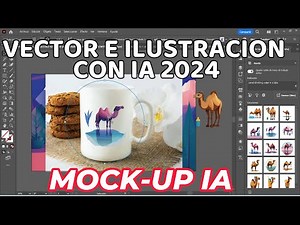 CREAR VECTORES, MOCKUPS, ILUSTRACIONES CON IA 2024 / novedades AI ILLUSTRATOR 2024