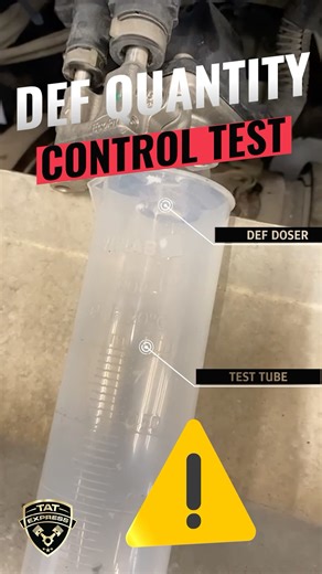 💧💨🛠️ DEF Quantity Control Test – Is Your Truck Getting the Right Dose? 💧💨🛠️