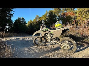 2025 Kawasaki KLX 300R POV autumn ride!