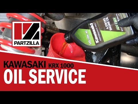 Kawasaki Teryx KRX 1000 Oil Change | How to Change the Oil on a Kawasaki KRX 1000 | Partzilla.com