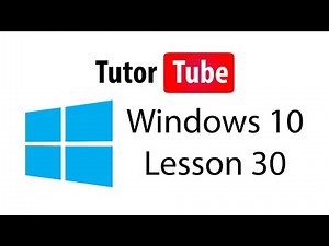 Windows 10 Tutorial - Lesson 30 - Downloading Files Using Edge Browser