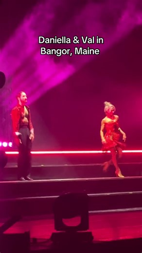 #dwts #dwtstour #bangormaine @DaniellaKaragach @Val | dwts daniella