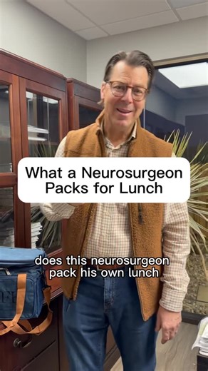 Brian Hoeflinger, MD | Neurosurgeon on Instagram: "Share with someone who packs their lunch for work everyday"