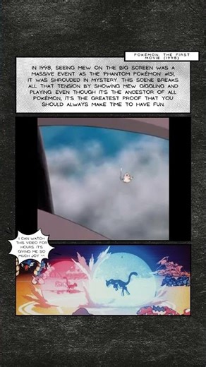 The Cutest Legend: Mew in Pokémon The First Movie 🐱✨