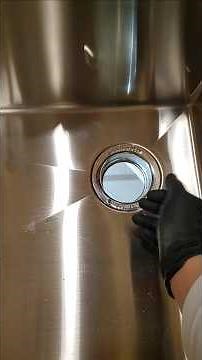 installing insinkerator flange plumbers putty #diy