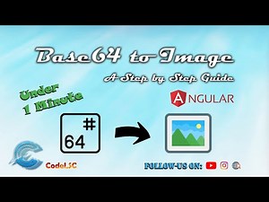 Convert Base64 to Image using #Angular | Step by Step Tutorial | #CodeLSC