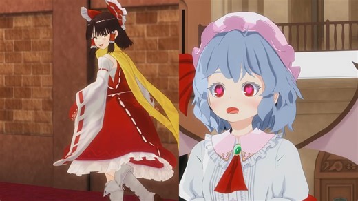 【东方MMD】灵梦的诱惑-灵梦Ballin在红魔馆