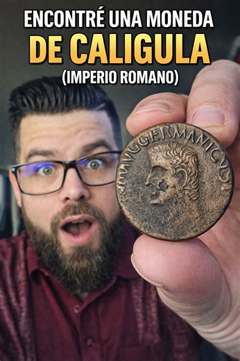 Moneda antigua de Roma! Emperador Caligula, Monedas romanas de Colección #coleccion #colecciones #coins #rome #coleccionismo #monedas | Manny Vilahomat