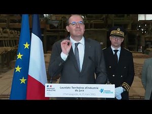Intervention de Jean Castex depuis la scierie Grandpierre