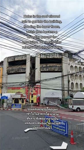 What happened to this New World Mall in Bangkok?