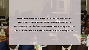 CÉRÉMONIE DE PRÉSENTATION DU NOUVEAU STATUT GÉNÉRAL DE LA FONCTION PUBLIQUE 🗓️JEU. 22 FÉV. 2024 🕒 15 H 📍SALLE KODJO EBOUCLE PALAIS DE LA CULTURE. TREICHVILLE Le Statut Général de la Fonction Publique, un outil de gouvernance et de performance de l'Administration Publique ! | fonctionpublique.ci