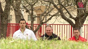 30K views · 1.2K reactions | With National Signing Day behind us, no need for a fax machine in the #HTownTakeover offices. Coach Tom Herman, Assistant AD for Football Operations Fernando Lovo and Director for Football Sports Performance Yancy McKnight meet Office Space. Place your season ticket deposits at UHCougars.com/2016 or RENEW your 2015 season tickets at UHCougars.com/renew. #GoCoogs | Houston Cougar Football | Facebook
