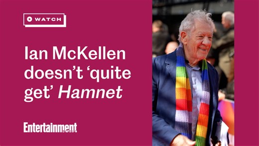 Ian McKellen doesn't quite get 'Hamnet'