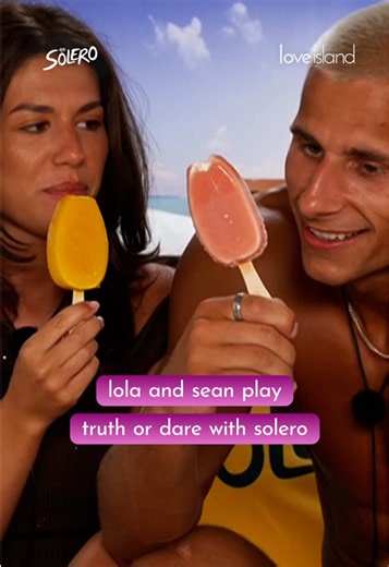 Lola and Sean play a juicy game of Truth or Dare with Solero 👀 #LoveIsland #LI