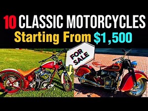10 Classic Motorcycles for Sale – Hidden Gems Every Rider Should See!
