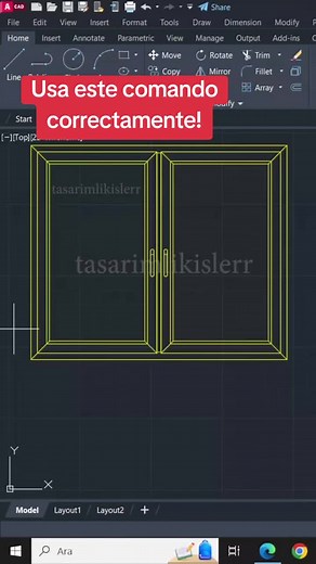 ¡Aprende a estirar objetos en AutoCAD con el comando STRETCH! 📈💻 Descubre cómo utilizar este comando para modificar tus diseños de manera rápida y fácil. 🔄 #AutoCAD #STRETCH #DiseñoAsistidoPorComputadora #autocad2d #autocad
