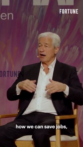 Jamie Dimon on AI: "People should stop sticking their head in the sand"