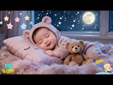 Baby Falls Asleep Quickly 💤 Brahms Effect Lullaby 🌙 Emotional Calm & Smart Growth