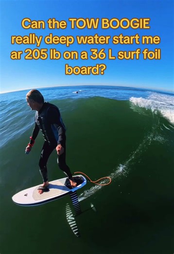 Deep Water Starting with Tow Boogie at 205 Lbs