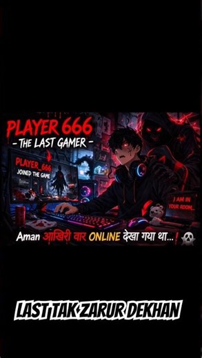 Player 666 Joined My Game at 2AM 😨Real Gamer Horror Story Scary Gaming Story