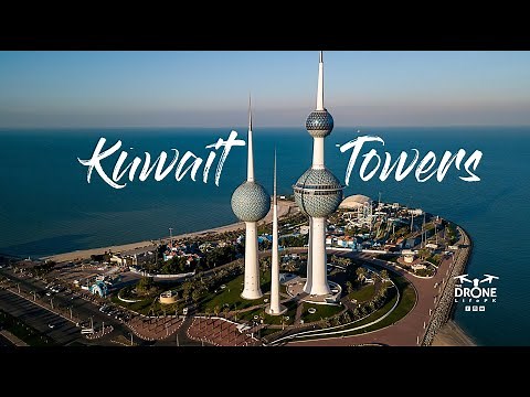 Kuwait Towers 4K / ابراج الكويت l The Drone Life PK