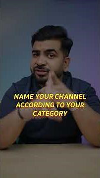 How to Select YouTube Channel Name | Day 2 | How to be content Creator #youtubetips #shorts #channel