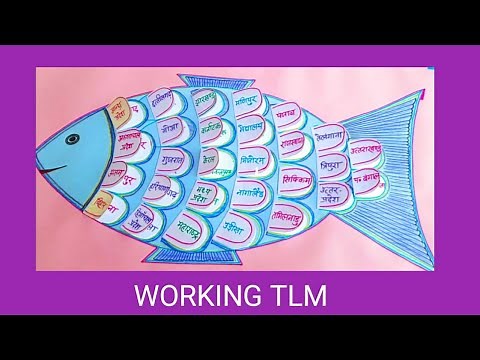 Tlm for Social Science || Fish Tlm || How to make easy TLM