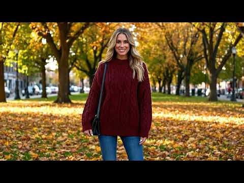 The Perfect Chunky Knit for 2025? 🍂 PRETTYGARDEN Oversized Sweater Review