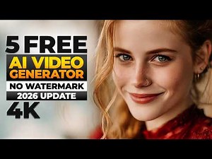 5 INSANE & FREE AI Video Generators Everyone Missed: NO Watermark & 4K Quality (2026 Update)
