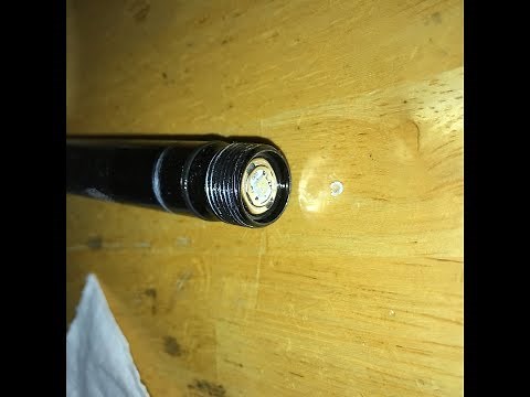 Mini Maglite LED Replacing broken LED bulb/Switch