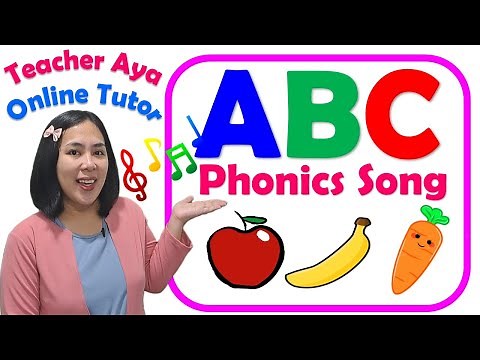 Learn the ABC phonics with Teacher Aya | Sing along with Teacher Aya | Alphabet