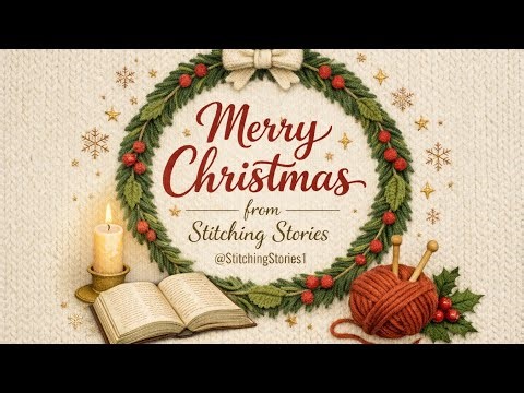 TWIXMAS series Eps4, with a different knitting project daily ✝️ 28Dec'25